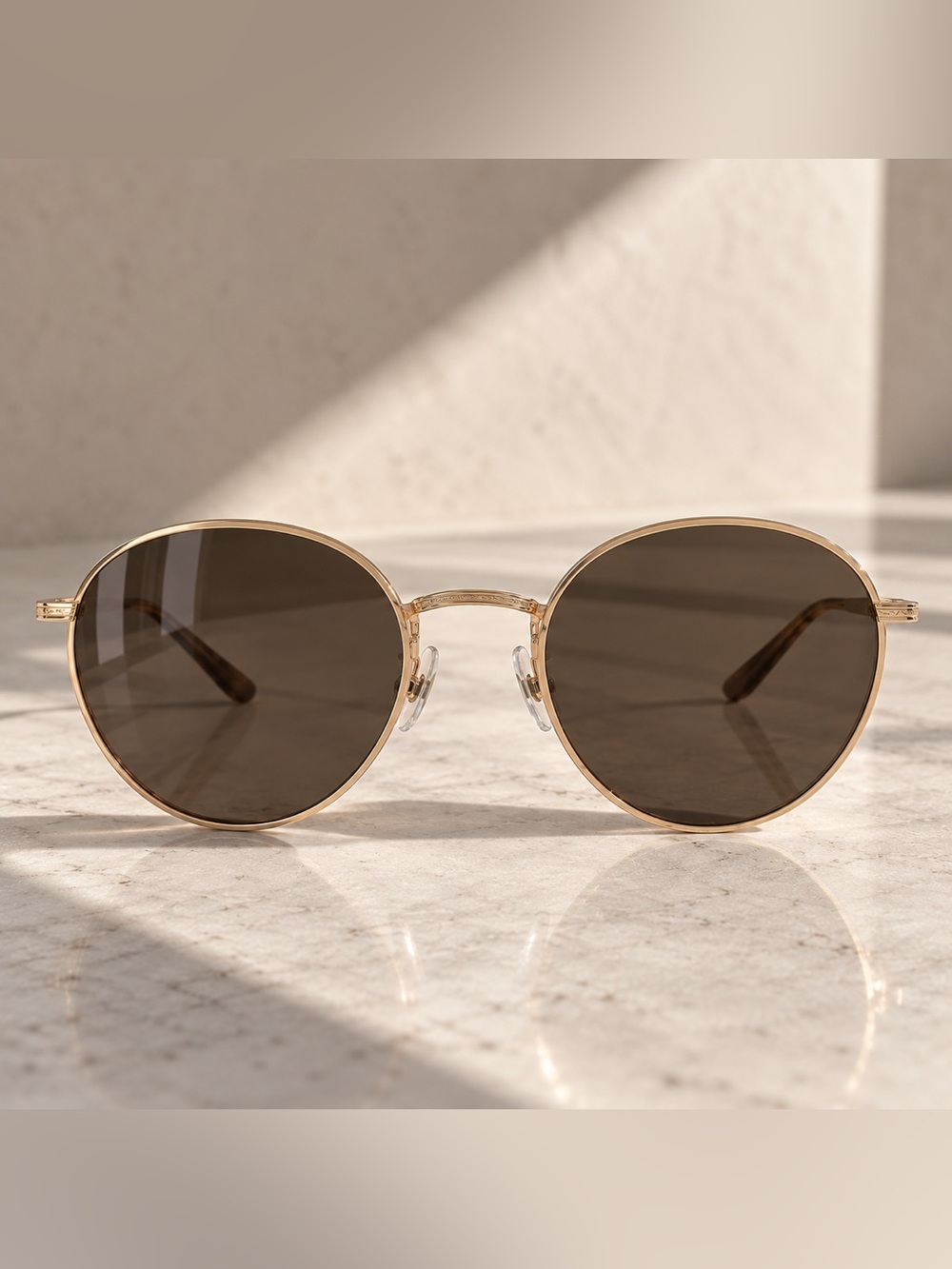 Iconicr Oliver Peoples x The Row Brownstone 2 Gold Frame Sunglasses